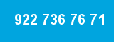 922 736 76 71 922 736 76 71